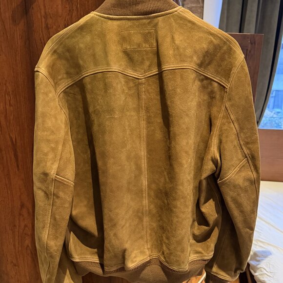 Buck Mason Canyon Suede Bomber Jacket - Picture 3 of 6